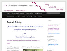 Tablet Screenshot of goodwilltraining.co.uk